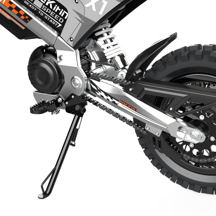Motocykl elektryczny KuKirin X1, silnik o średniej mocy 1000 W, akumulator 48 V 20,8 Ah, opony terenowe 14/12 cali - Dostawca
