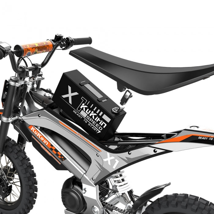 Motocykl elektryczny KuKirin X1, silnik o średniej mocy 1000 W, akumulator 48 V 20,8 Ah, opony terenowe 14/12 cali - Dostawca