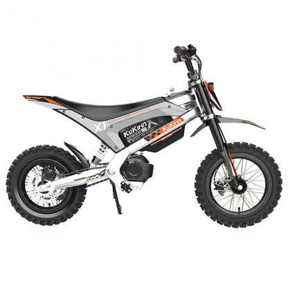Motocykl elektryczny KuKirin X1, silnik o średniej mocy 1000 W, akumulator 48 V 20,8 Ah, opony terenowe 14/12 cali - Dostawca