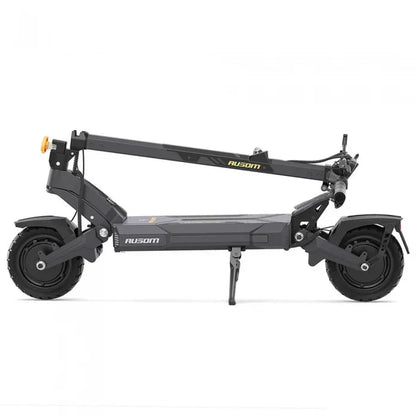 Składana hulajnoga elektryczna Ausom DT2 Pro, 2*1100W, 68km/h, bateria 52V 23,4Ah, wykorzystuje technologię podwozia lotniczego - Dostawca